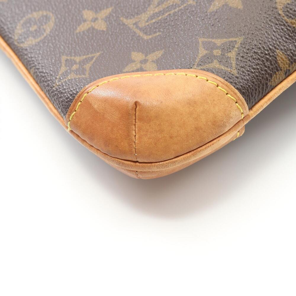 Louis Vuitton Coussin Monogram Shoulder Canvas Bag Leather Brown - Picture 8 of 9